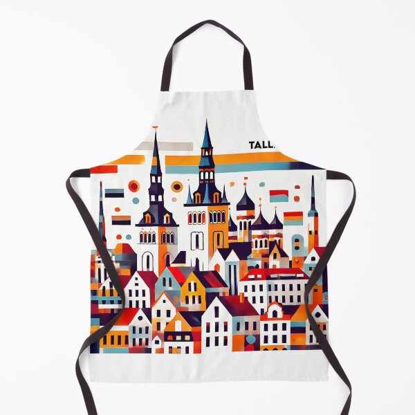 Item preview, Tallinn Cubism Art – Medieval Charm with a Modern Twist designed and sold by OzzFrequency.