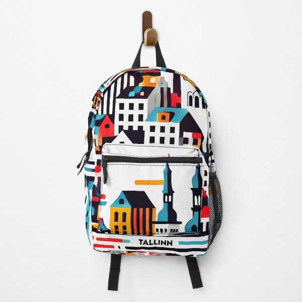 Item preview, Tallinn Cubism Art – Medieval Charm with a Modern Twist designed and sold by OzzFrequency.