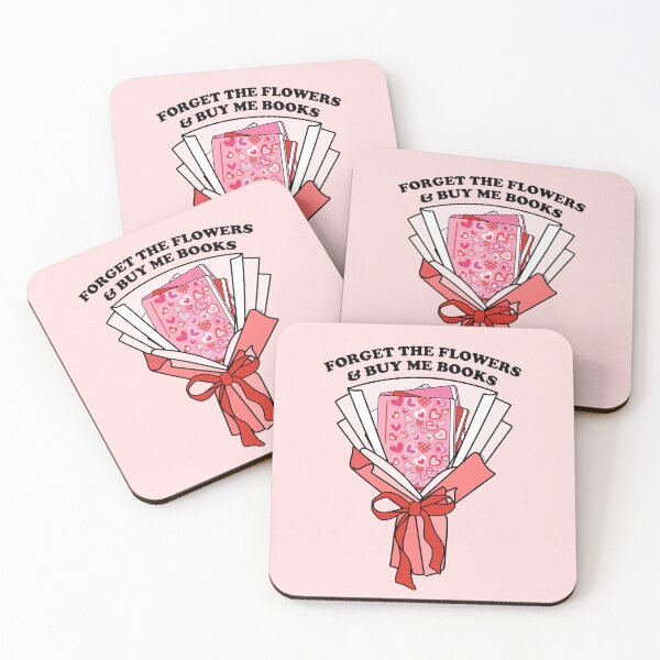 Item preview, Forget The Flowers And Buy Me Books designed and sold by StickyBook.