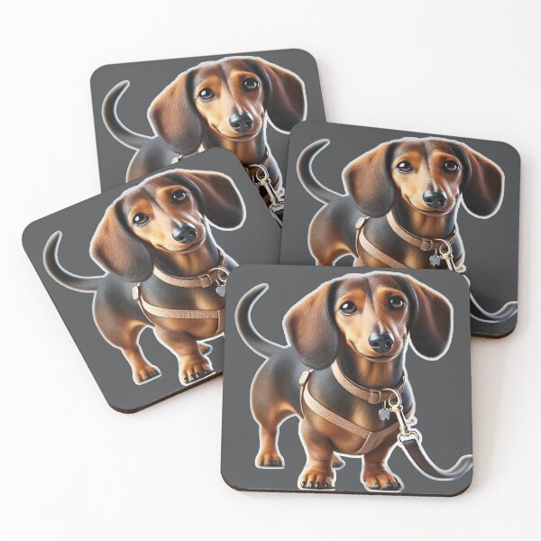 Item preview, Dachshund - Ready for a Walk designed and sold by KittyKatto.