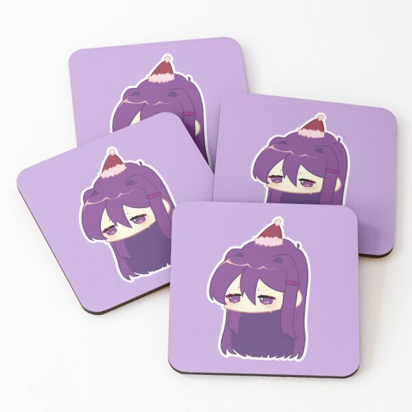Item preview, Yuri DDLC with Christmas hat designed and sold by claudede.