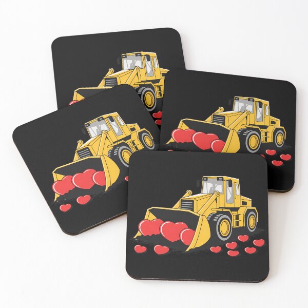 Item preview, I love bulldozer designed and sold by Red-forever.
