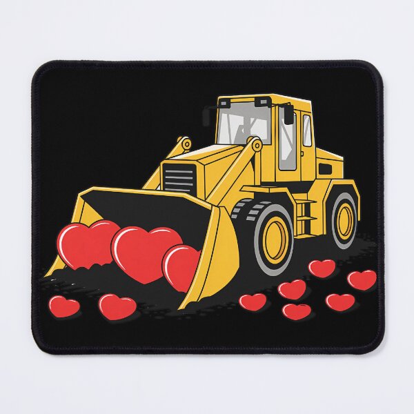 Item preview, I love bulldozer designed and sold by Red-forever.