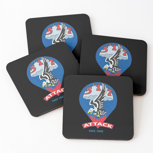 Item preview, 517th Parachute Regimental Combat Team - Attack - 1943 - 1945 X 300 designed and sold by Military Insignia Products.