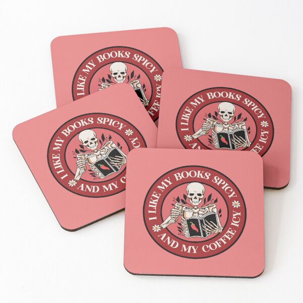 Item preview, I like My Books Spicy And My Coffee Icy kindle Book Aesthetic designed and sold by StickyBook.