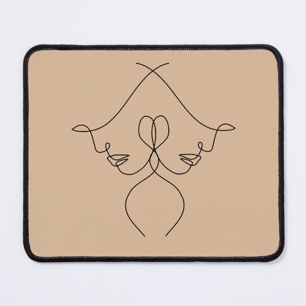 Item preview, Minimalist single line faces designed and sold by ElizabethCoelho.