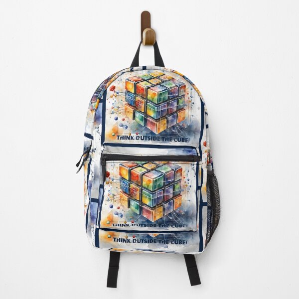 Item preview, Colorful cube - Think outside the cube! designed and sold by REALDesign-Shop.