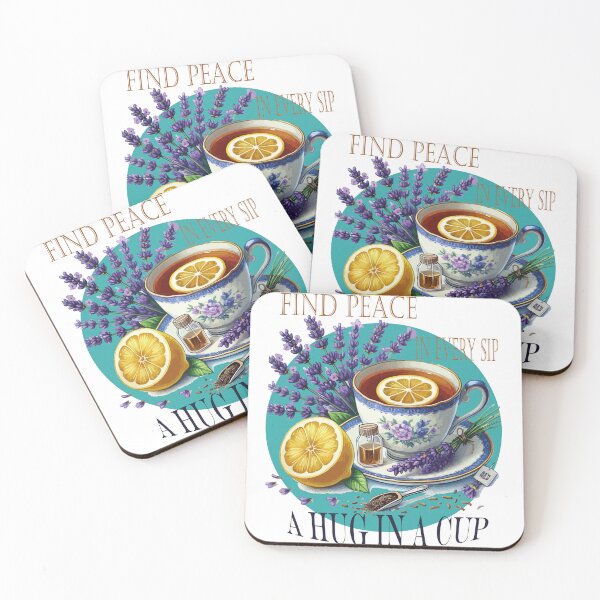 Item preview, Lavender and lemon tea, a hug in a cup designed and sold by Brushlight Studio.
