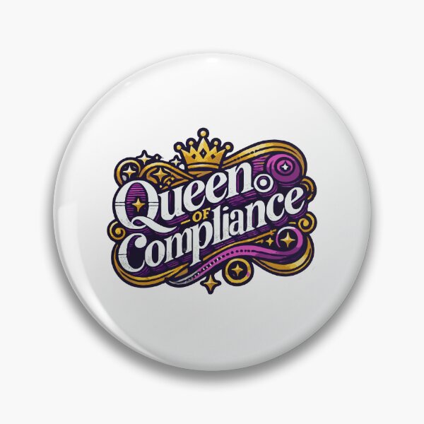 Item preview, Queen Of Compliance - Purple designed and sold by TeesYouWant.