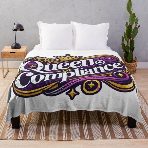 Item preview, Queen Of Compliance - Purple designed and sold by TeesYouWant.