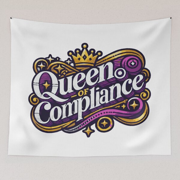 Item preview, Queen Of Compliance - Purple designed and sold by TeesYouWant.