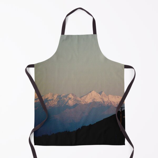Item preview, View of Snowy Mountain Peaks in the Alps designed and sold by Quoppidou.