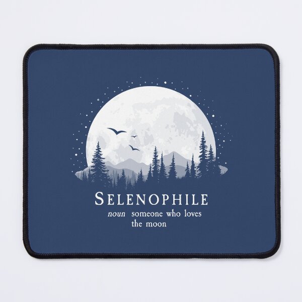 Item preview, Selenophile Definition Outdoorsy Moon Lover designed and sold by Geek Updated.