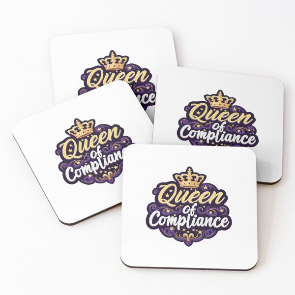 Item preview, Queen Of Compliance - Golden Crown  designed and sold by TeesYouWant.