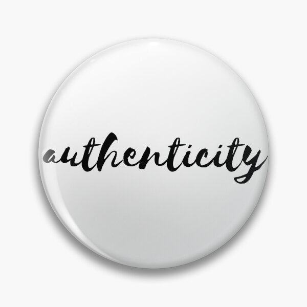 Item preview, Authenticity in black letters aesthetic and minimalist designed and sold by ElizabethCoelho.