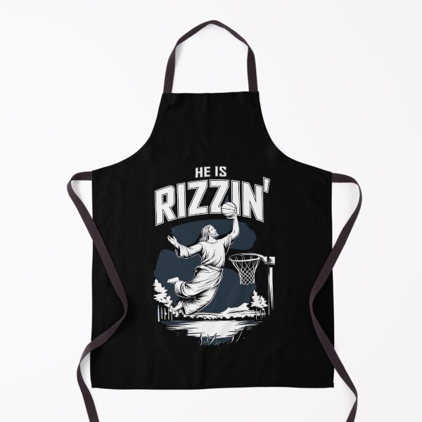 Item preview, He Is Rizzin' Basketball Jesus Funny Sports Design designed and sold by Karsten Stier.