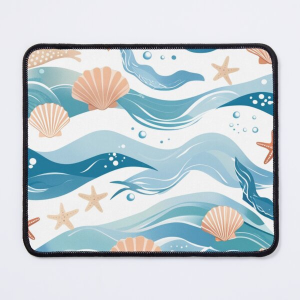 Item preview, Tropical sea Deskmat designed and sold by Summerbooms.