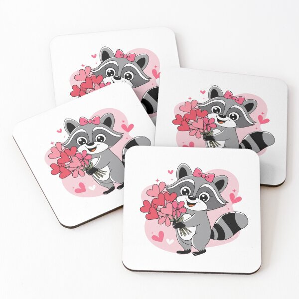Item preview, valentine raccoon designed and sold by jkrphoto.