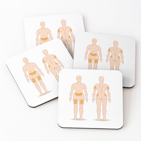 Item preview, Guide for application of a caster injection into a person, back, thigh, shoulder, belly, and may be for the treatment of diabetes or sclerosis designed and sold by LucianoCosmo.