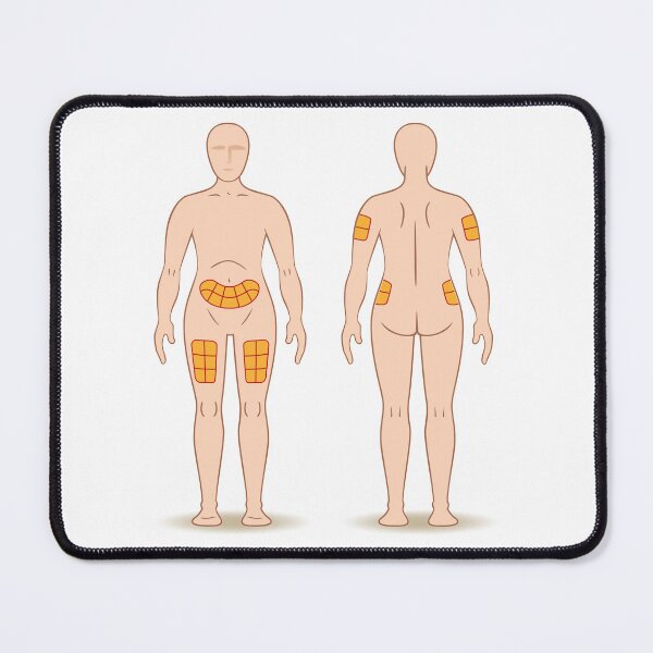 Item preview, Guide for application of a caster injection into a person, back, thigh, shoulder, belly, and may be for the treatment of diabetes or sclerosis designed and sold by LucianoCosmo.