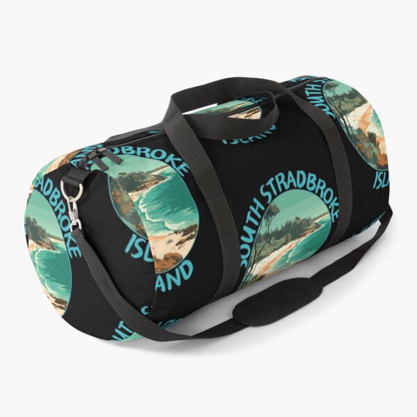 Item preview, South Stradbroke Island in Queensland Australia Retro Travel Art Emblem designed and sold by MaateoDesign.