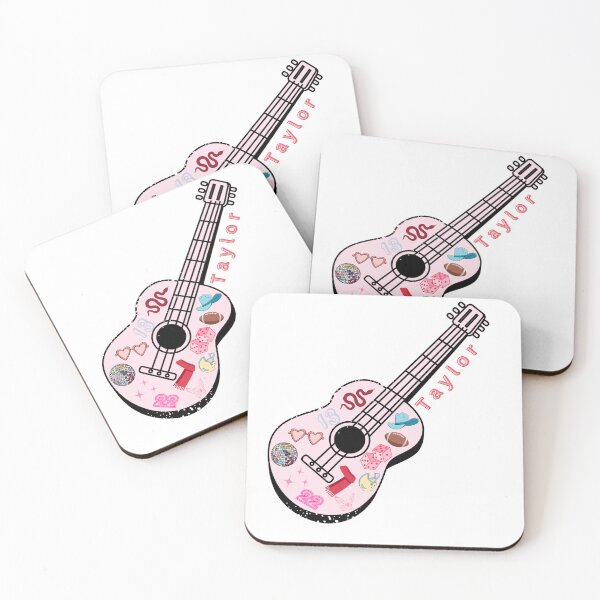 Item preview, Taylor-Inspired Guitar Art, Icons of Taylor on Strings designed and sold by kokoscollection.