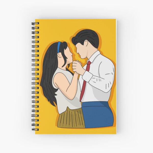 Aperçu de l'œuvre Claire et Oliver dansent – Peut-être une fin heureuse créée et vendue par byebyesally.