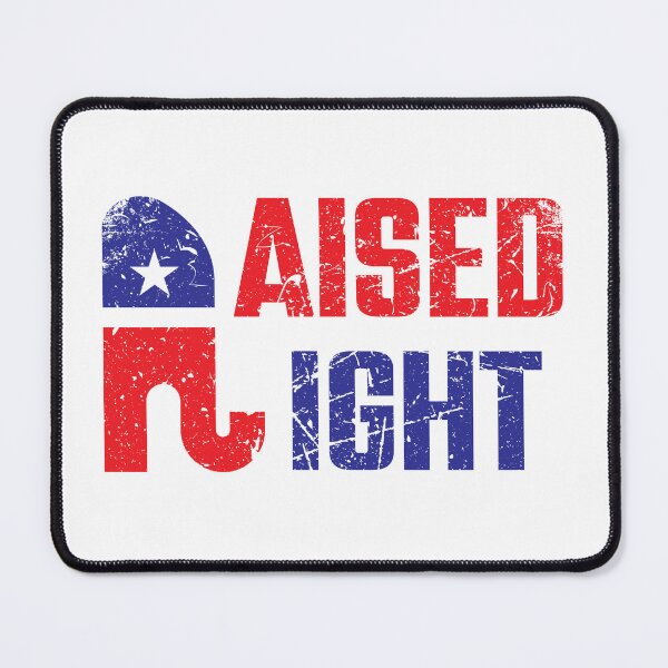 Item preview, Raised Right Republican Elephant designed and sold by fusedtees.