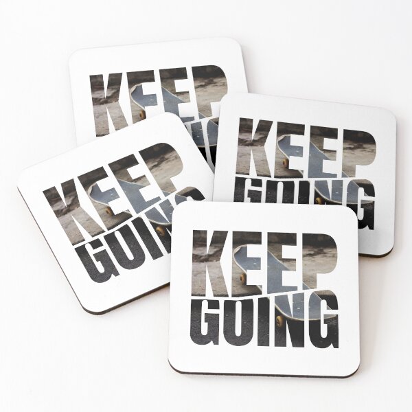Item preview, Keep Going Go-Skateboarding Skateboard designed and sold by Skateboarding Fingerboarding BMX.
