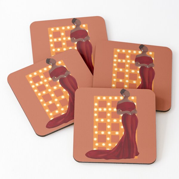 Item preview, Audra McDonald Red Dress and Lights designed and sold by byebyesally.