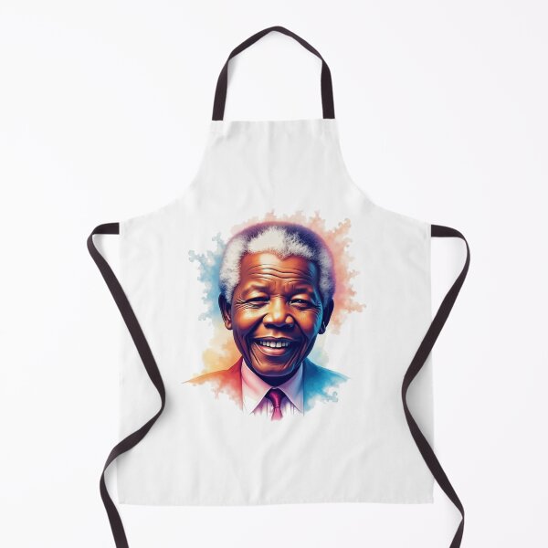 Item preview, Nelson Mandela Minimalist Art designed and sold by BornAnywhereAI.
