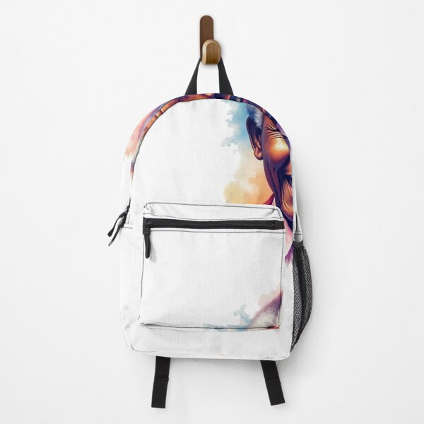 Item preview, Nelson Mandela Minimalist Art designed and sold by BornAnywhereAI.