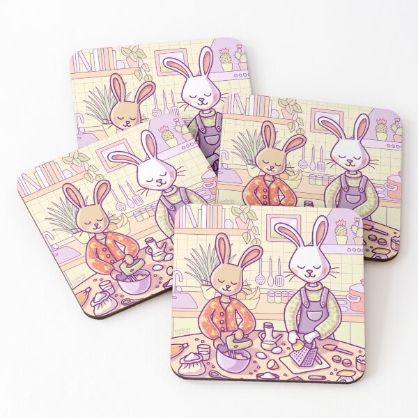 Item preview, Baking Bunnies designed and sold by sombrasblancas.