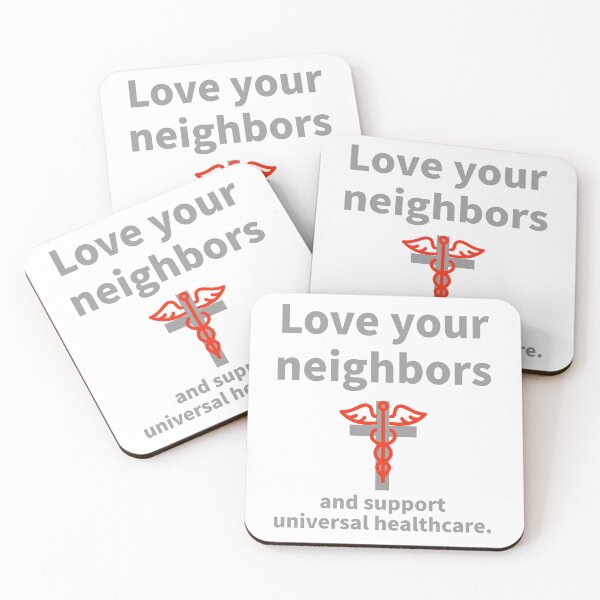 Item preview, Love your neighbors  designed and sold by Rachel the Artist .