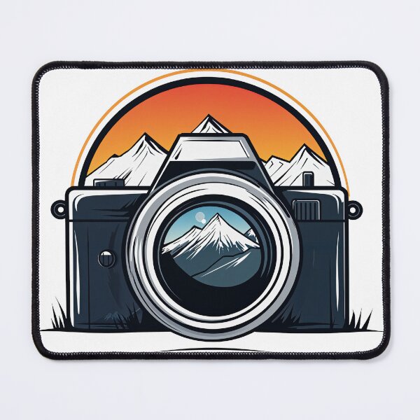 Item preview, Landscape Photographer's Dream: Mountain Camera Design designed and sold by PixelInkCraft.
