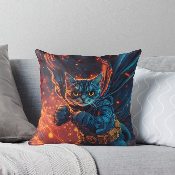 Item preview, Superhero cats wearing capes and masks designed and sold by TJprint.