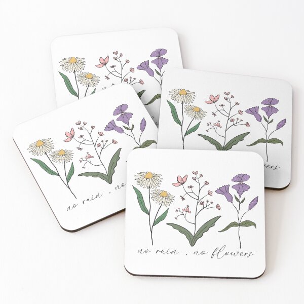 Item preview, No Rain, No Flowers designed and sold by Laurel Myers.