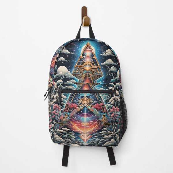 Item preview, Psychedelic Pyramids Reaching for the Sun designed and sold by Slick-Waffles.