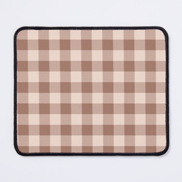 Item preview, Mocha Mousse Seamless Gingham Check Pattern designed and sold by Cathy1207studio.