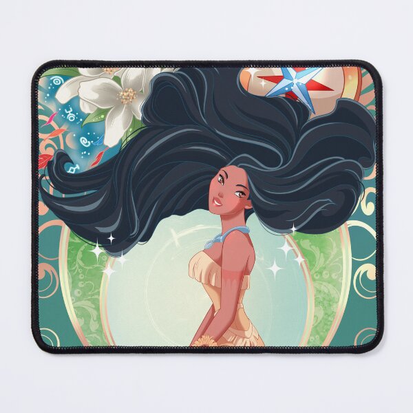 Item preview, Art Nouveau Pocahontas designed and sold by tiffanymarsou.