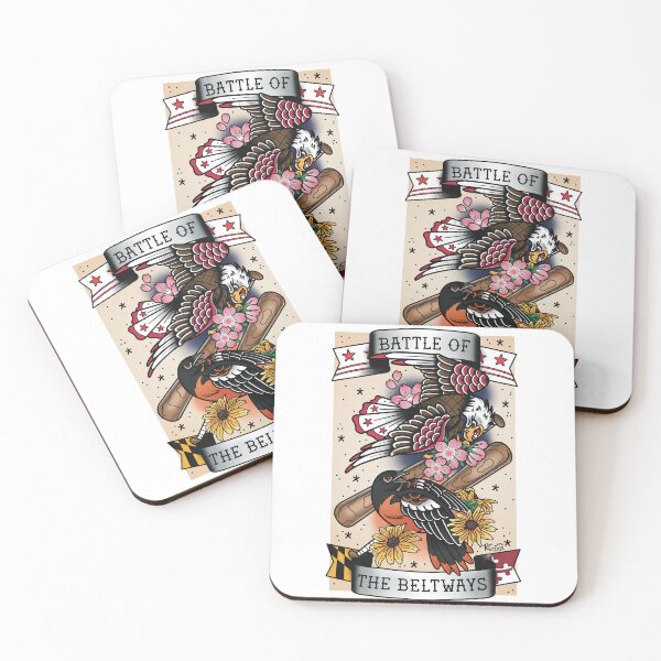 Item preview, Battle of the Beltways - O's & Nats designed and sold by RLCohenArt.