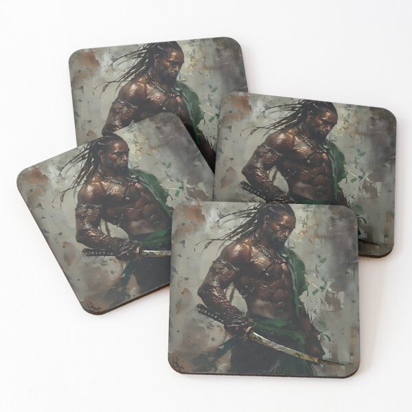 Item preview, Samurai Stealth Warrior in the Jungle designed and sold by Amr Siam.