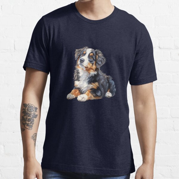 Item preview, Australian Shepherd Puppy designed and sold by VelvetRoom.