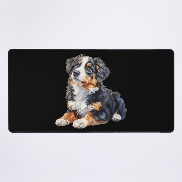Item preview, Australian Shepherd Puppy designed and sold by VelvetRoom.