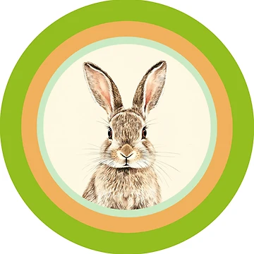 Artwork thumbnail, Cottontail Rabbit by LogosMachina