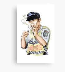 '...If you can't beat 'em..' Canvas Print