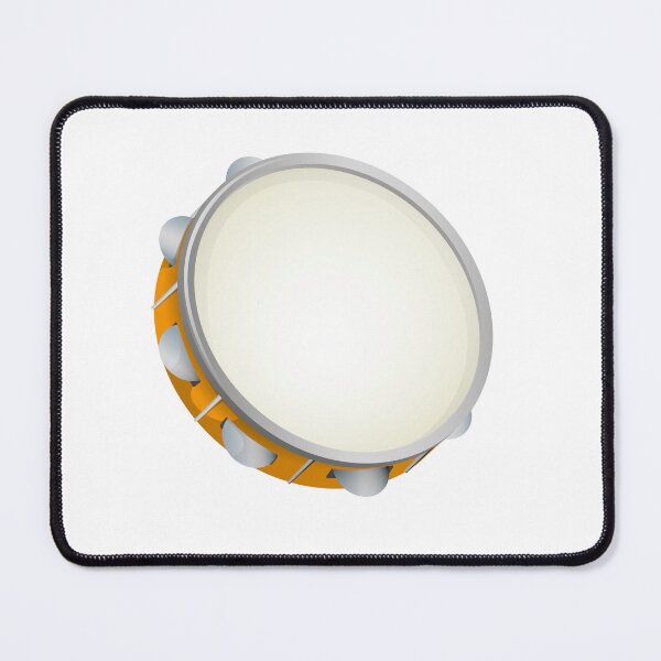Item preview, Illustration object musical instrument, tambourine, samba. Ideal for educational material and institutional support designed and sold by LucianoCosmo.