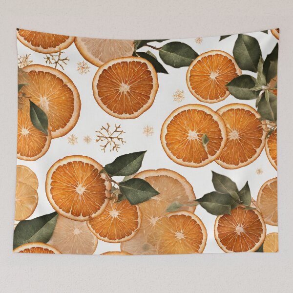 Item preview, Winter Citrus Elegance, funny, gifts, green,  designed and sold by Ewelina  Niemiec.
