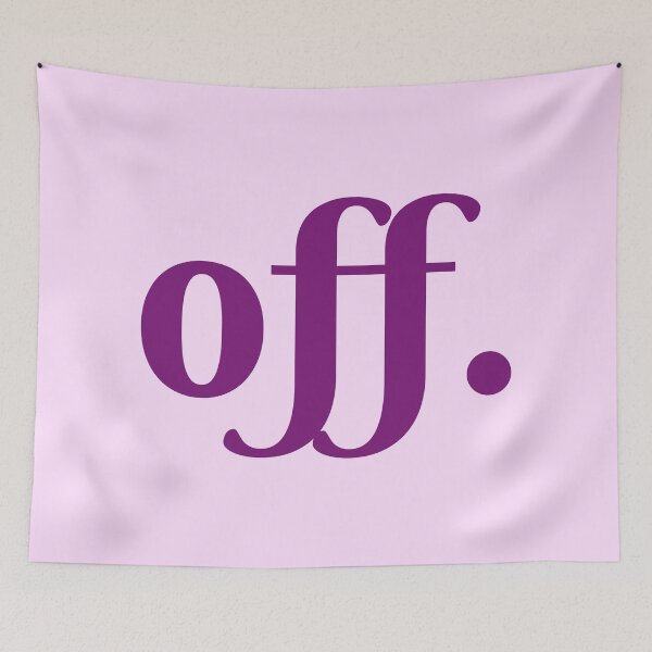 Item preview, OFF. – A Bold Statement on Disconnection, Unique designed and sold by villacreativa.