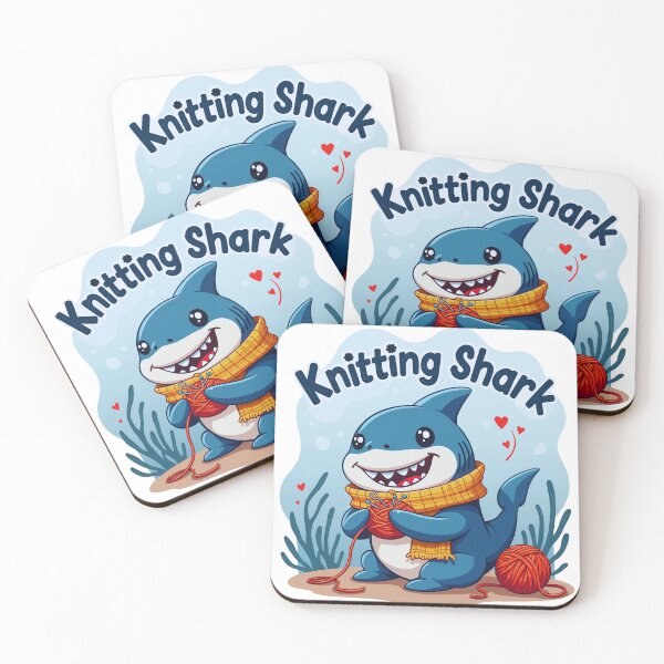 Item preview, Knitting Shark designed and sold by Bulwshop.